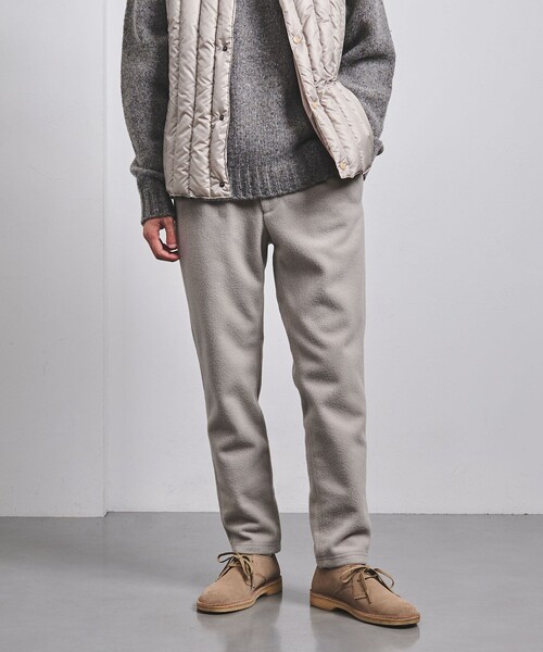 UNITED ARROWS（ユナイテッドアローズ）の「ニードルパンチ ボア オールギャザー イージーパンツ（その他パンツ・メンズ・ブラック/ライトグレー/ダークグレー/その他1・S/M/L/XL）」の10枚目の写真