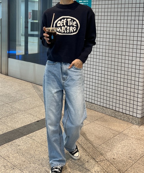 Sorriso（ソリッソ）の「フランとロゴ ニット セーター（ニット/セーター・レディース・ブラック・FREE）」の5枚目の写真