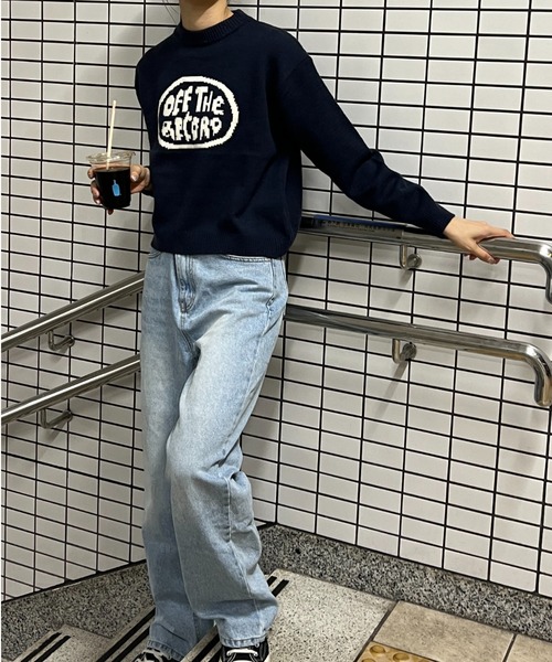 Sorriso（ソリッソ）の「フランとロゴ ニット セーター（ニット/セーター・レディース・ブラック・FREE）」の11枚目の写真