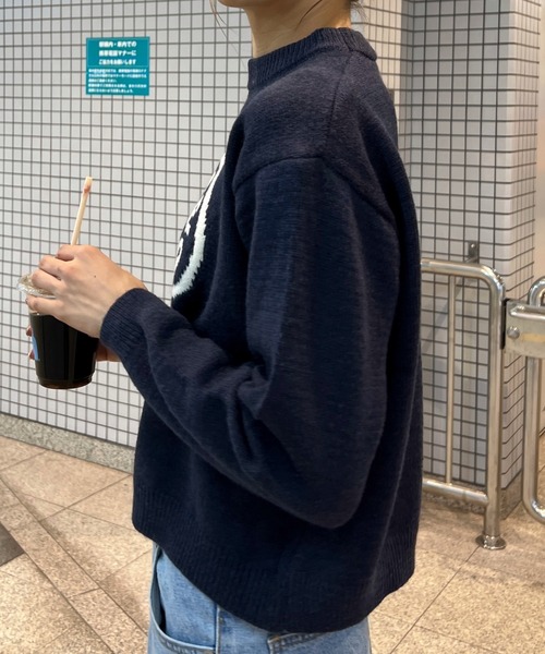 Sorriso（ソリッソ）の「フランとロゴ ニット セーター（ニット/セーター・レディース・ブラック・FREE）」の13枚目の写真