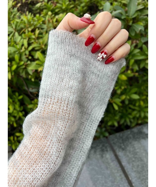 WC（ダブル シー）の「ルーズメッシュニット（ニット/セーター・レディース・ピンク/ブラック/サックスブルー/グレー・FREE）」の19枚目の写真