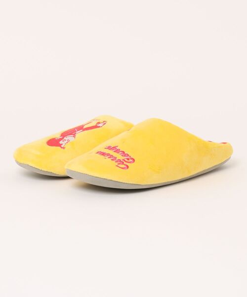 ACCOMMODE(アコモデ)の「【365Curious 】おさるのジョージ ルームシューズ(ルームシューズ/スリッパ・レディース・イエロー/レッド・FREE)」の9枚目の写真