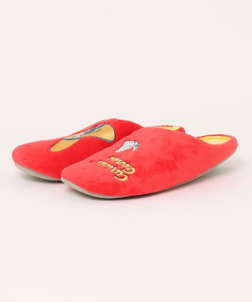ACCOMMODE(アコモデ)の「【365Curious 】おさるのジョージ ルームシューズ(ルームシューズ/スリッパ・レディース・イエロー/レッド・FREE)」の10枚目の写真