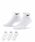 NIKE�i�i�C�L�j�́u�i�C�L �G�u���f�C �N�b�V�����h �g���[�j���O LOW �\�b�N�X (3��) / Nike Everyday Cushioned Training Low Socks (3 Pairs) SX7670-100 White�i�\�b�N�X/�C���j�v�b�z���C�g