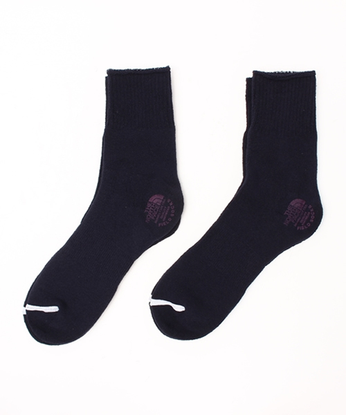 SHIPS（シップス）の「【販売不可】THE NORTH FACE PURPLE LABEL: "COOLMAX(R)" パック ソックス 2P（ソックス/靴下・メンズ・ホワイト/グレー/ネイビー・ONE SIZE）」の3枚目の写真
