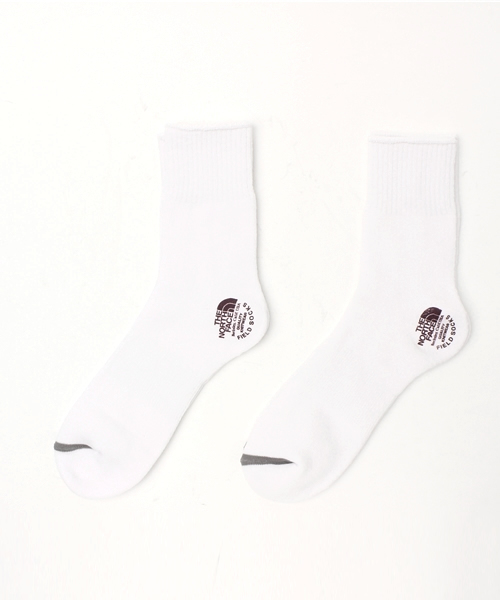 SHIPS（シップス）の「【販売不可】THE NORTH FACE PURPLE LABEL: "COOLMAX(R)" パック ソックス 2P（ソックス/靴下・メンズ・ホワイト/グレー/ネイビー・ONE SIZE）」の2枚目の写真