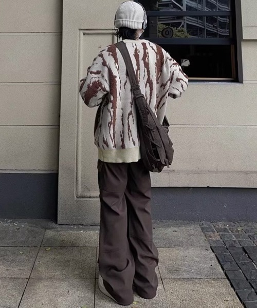 【NOWLE】ニュアンス 総柄 プルオーバー ニット（ニット/セーター）｜NOWLE（ノウル）