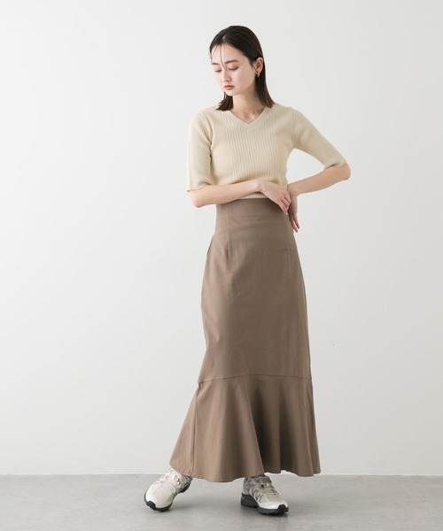 セール】『WEB/一部店舗限定サイズ』ストレッチハイウエストマーメイド