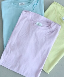 coen（コーエン）の「【似合う色見つかる6色展開/推しカラー】刺繍ロングスリーブＴシャツ（Tシャツ/カットソー）」