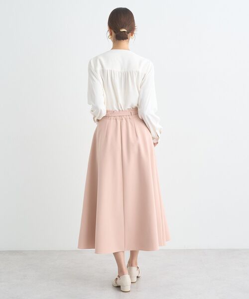 earth music&ecology（アースミュージックアンドエコロジー）の「ベルト付きアシンメトリースカート（スカート・レディース・ピンク/ネイビー/ベージュ・M/S）」の18枚目の写真