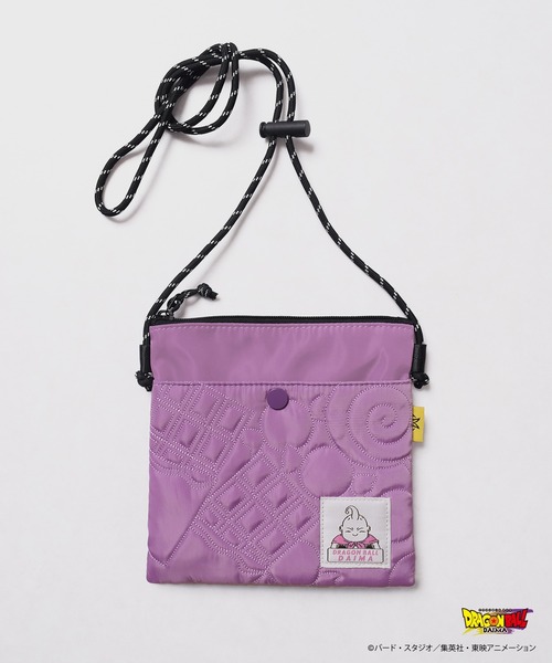 デコレーションパーク♡ピンク♡サコッシュ DRAGON BALL DAIMA】キルティングサコッシュ（ショルダーバッグ