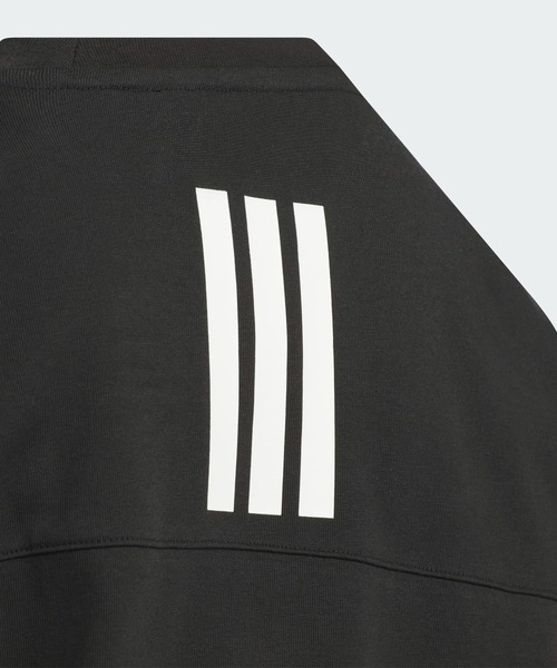 adidas（アディダス）の「半袖 ワード Tシャツ キッズ / アディダス adidas（Tシャツ/カットソー・キッズ・ブラック/ホワイト・110/120/130/140/150/160）」の11枚目の写真