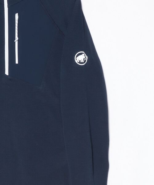 エナジー ライト ミッドレイヤー ハーフ ジップ プル アジアンフィット