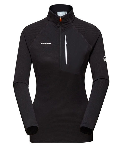 エナジー ライト ミッドレイヤー ハーフ ジップ プル アジアンフィット