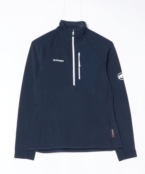 エナジー ライト ミッドレイヤー ハーフ ジップ プル アジアンフィット