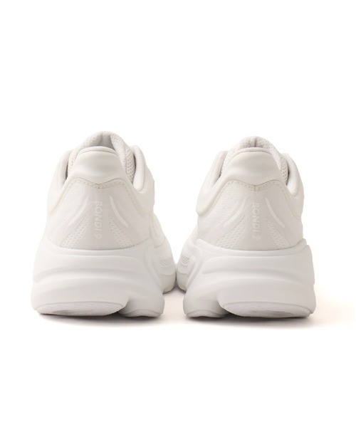 HOKA(ホカ)の「HOKA BONDI 9 / ホカ ボンダイ 9(スニーカー・メンズ・ホワイト・27.0cm/26.5cm/27.5cm/28.0cm/28.5cm/25.5cm)」の3枚目の写真