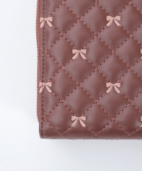 axes femme（アクシーズファム）の「リボン刺繍キルトショルダー（ショルダーバッグ・レディース・ブラック/ベージュ/ブラウン・FREE）」の22枚目の写真