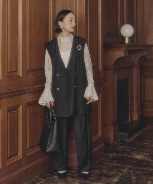 PUAL CE CIN（ピュアルセシン）の「パールサークルブローチ（ブローチ/コサージュ・レディース・ゴールド/その他・FREE）」の6枚目の写真