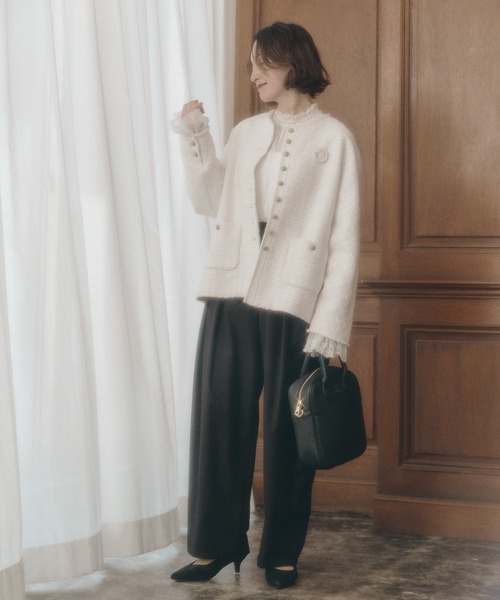 PUAL CE CIN（ピュアルセシン）の「パールサークルブローチ（ブローチ/コサージュ・レディース・ゴールド/その他・FREE）」の5枚目の写真