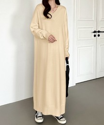 ゆったり」に該当するワンピース（ウール・ニット）ファッション