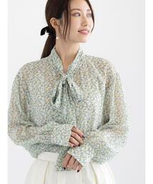Te chichi | パターンアソートシフォンボウタイブラウス(シャツ/ブラウス)