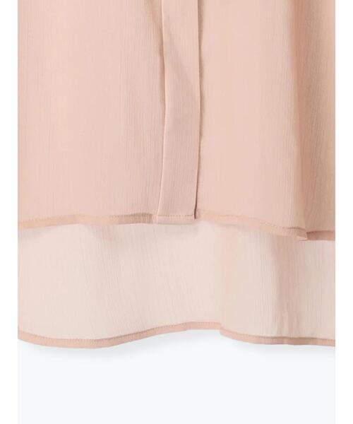 Te chichi（テチチ）の「パターンアソートシフォンボウタイブラウス（シャツ/ブラウス・レディース・イエロー/ブルー/クリーム/ピンク・F）」の5枚目の写真