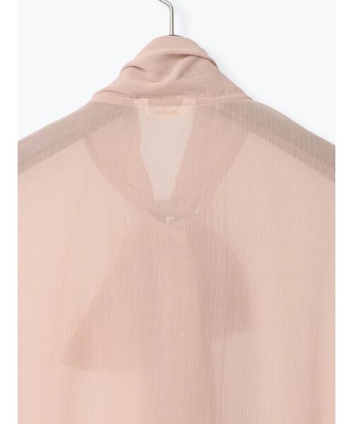 Te chichi（テチチ）の「パターンアソートシフォンボウタイブラウス（シャツ/ブラウス・レディース・イエロー/ブルー/クリーム/ピンク・F）」の6枚目の写真