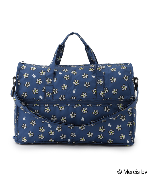 Miffy( ミッフィー)の「ミッフィー折りたたみボストンバッグ(ボストンバッグ・レディース・グレー/アイボリー/ライトグリーン/ブルー/ネイビー・FREE)」の5枚目の写真