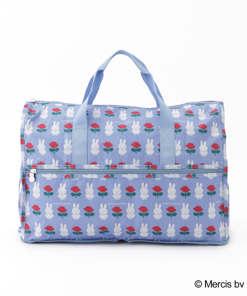Miffy( ミッフィー)の「ミッフィー折りたたみボストンバッグ(ボストンバッグ・レディース・グレー/アイボリー/ライトグリーン/ブルー/ネイビー・FREE)」の19枚目の写真