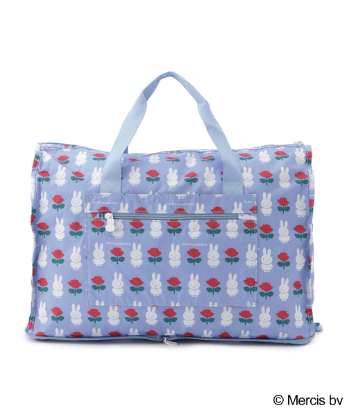 Miffy( ミッフィー)の「ミッフィー折りたたみボストンバッグ(ボストンバッグ・レディース・グレー/アイボリー/ライトグリーン/ブルー/ネイビー・FREE)」の20枚目の写真