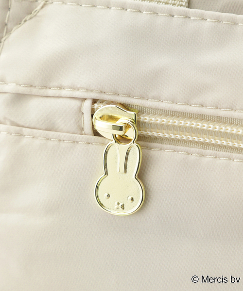 Miffy( ミッフィー)の「ミッフィー折りたたみボストンバッグ(ボストンバッグ・レディース・グレー/アイボリー/ライトグリーン/ブルー/ネイビー・FREE)」の9枚目の写真