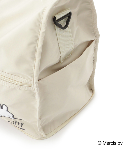 Miffy( ミッフィー)の「ミッフィー折りたたみボストンバッグ(ボストンバッグ・レディース・グレー/アイボリー/ライトグリーン/ブルー/ネイビー・FREE)」の15枚目の写真