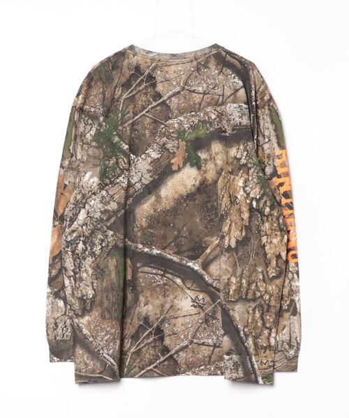 fridge(フリッジ)の「【aNYthing】エニシング NO TRESSPASSING LONGSLEEVE(Tシャツ/カットソー・メンズ・カモフラージュ・XX-LARGE)」の2枚目の写真