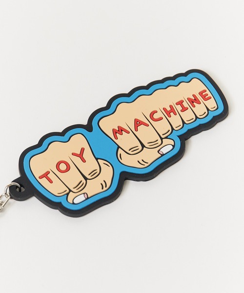 TOY MACHINE(トイ マシーン)の「TOY MACHINE/トイマシーン TM RUBBER KEY CHAIN TYPE-B ラバーキーホルダー(キーホルダー・メンズ・ホワイト・FREE)」の5枚目の写真