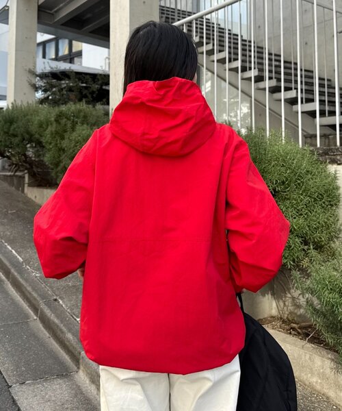 Franklin Climbing（フランクリンクライミング）の「【Franklin Climbing】撥水/男女兼用/ナイロンマウンテンパーカー/ナイロンジャケット（マウンテンパーカー・レディース・レッド/ベージュ/グレー/ブラック/ライム/ブルー/イエロー/ピンク・SMALL/X-LARGE/LARGE/MEDIUM）」の15枚目の写真