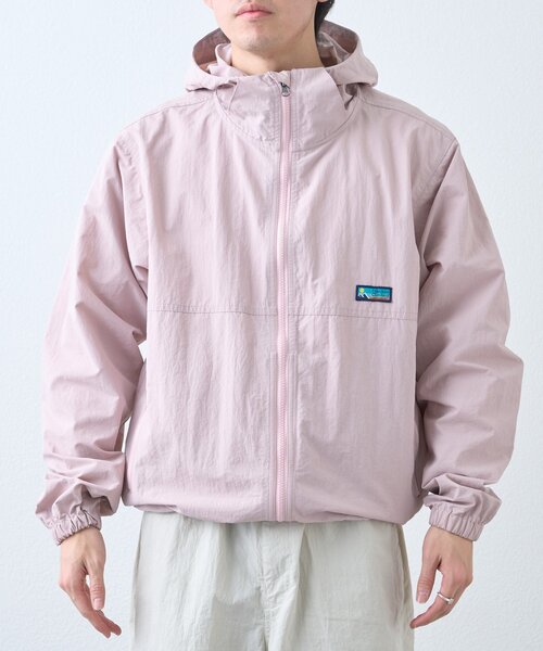 Franklin Climbing（フランクリンクライミング）の「≪26SS展示会アイテム≫【Franklin Climbing】撥水/男女兼用/ナイロンマウンテンパーカー/ナイロンジャケット（パーカー・レディース・レッド/ベージュ/グレー/ブラック/ライム/ブルー/イエロー/ピンク・SMALL/X-LARGE/LARGE/MEDIUM）」の10枚目の写真