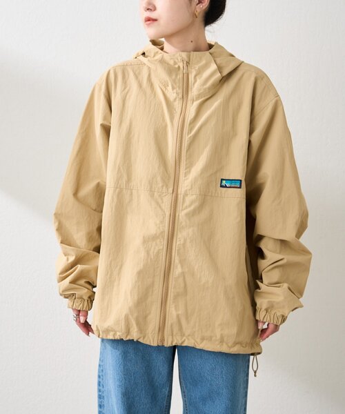 Franklin Climbing（フランクリンクライミング）の「≪26SS展示会アイテム≫【Franklin Climbing】撥水/男女兼用/ナイロンマウンテンパーカー/ナイロンジャケット（パーカー・レディース・レッド/ベージュ/グレー/ブラック/ライム/ブルー/イエロー/ピンク・SMALL/X-LARGE/LARGE/MEDIUM）」の13枚目の写真