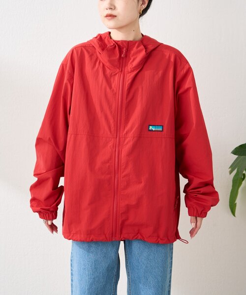 Franklin Climbing（フランクリンクライミング）の「≪26SS展示会アイテム≫【Franklin Climbing】撥水/男女兼用/ナイロンマウンテンパーカー/ナイロンジャケット（パーカー・レディース・レッド/ベージュ/グレー/ブラック/ライム/ブルー/イエロー/ピンク・SMALL/X-LARGE/LARGE/MEDIUM）」の14枚目の写真