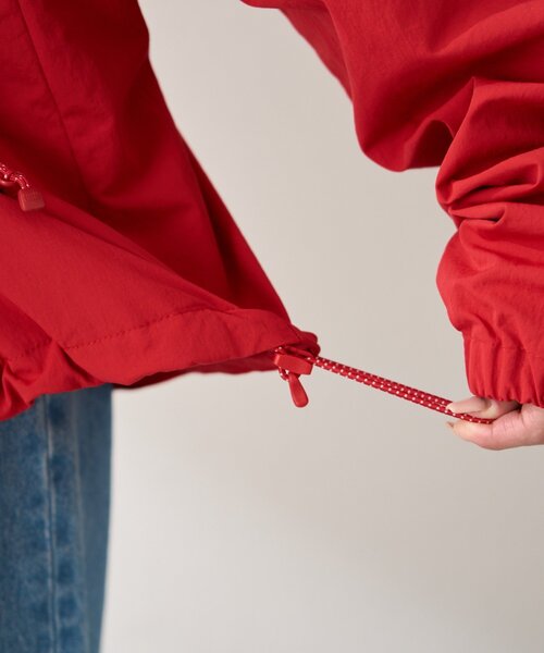 Franklin Climbing（フランクリンクライミング）の「≪26SS展示会アイテム≫【Franklin Climbing】撥水/男女兼用/ナイロンマウンテンパーカー/ナイロンジャケット（パーカー・レディース・レッド/ベージュ/グレー/ブラック/ライム/ブルー/イエロー/ピンク・SMALL/X-LARGE/LARGE/MEDIUM）」の21枚目の写真