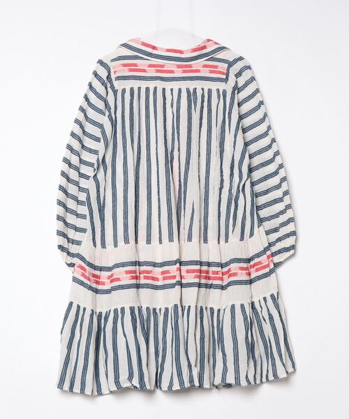 ROSE BUD(ローズバッド)の「(DEVOTION TWINS)STRIPE DRESS(ワンピース・レディース・ブルー・ONE SIZE)」の7枚目の写真