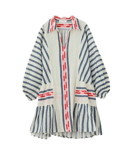 (DEVOTION TWINS)STRIPE DRESS