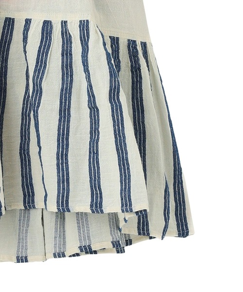 ROSE BUD(ローズバッド)の「(DEVOTION TWINS)STRIPE DRESS(ワンピース・レディース・ブルー・ONE SIZE)」の5枚目の写真