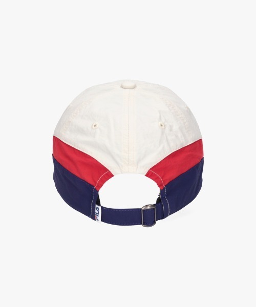 FILA（フィラ）の「FILA  3 COLOURS 6P CAP / フィラ（キャップ・レディース・ホワイト/ネイビー/ブラック/ブラウン・57~59cm）」の8枚目の写真