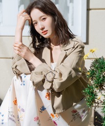 WILLSELECTION（ウィルセレクション）の「キャンディスリーブショートトレンチコート（トレンチコート）」