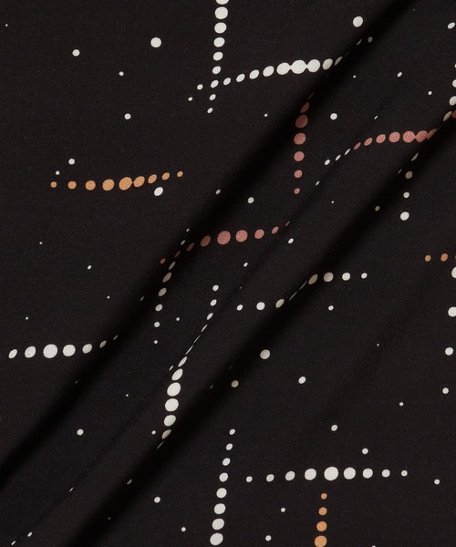 MSML（エムエスエムエル）の「KASURI CROSS PRINTED OPEN COLLAR SHORT SLEEVE SHIRTS（シャツ/ブラウス・メンズ・ライトグレー/ブラック・S/M/L/XL）」の8枚目の写真