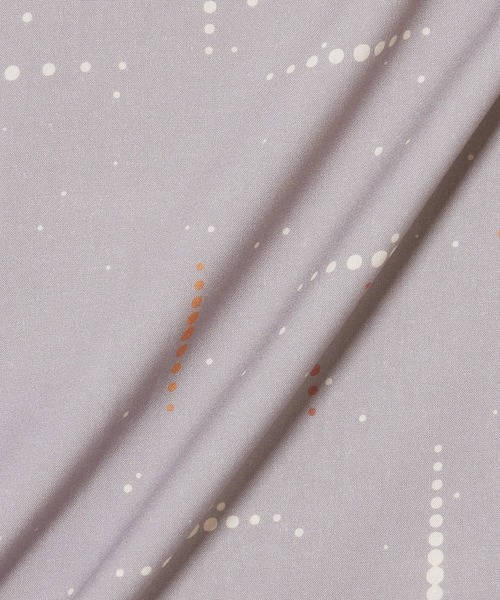 MSML（エムエスエムエル）の「KASURI CROSS PRINTED OPEN COLLAR SHORT SLEEVE SHIRTS（シャツ/ブラウス・メンズ・ライトグレー/ブラック・S/M/L/XL）」の15枚目の写真