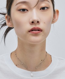 loni | SV925 Silk Cord Pearl Necklace(ネックレス)