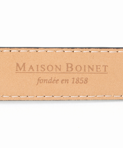 【美品】MAISON BOINET メゾンボワネ ロングベルト ゴールドバックル MAISON BOINET（メゾンボワネ）の「【MAISON BOINET