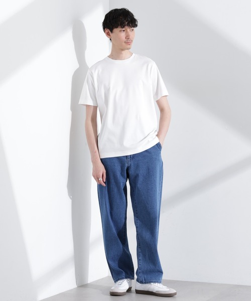 NANO universe（ナノユニバース）の「アンチスメル クルーネックTシャツ 半袖（Tシャツ/カットソー・メンズ・グレー/ブルーグリーン/ブラック/ホワイト・XL/L/M/S）」の7枚目の写真