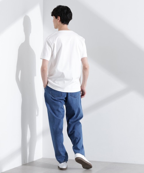 NANO universe（ナノユニバース）の「アンチスメル クルーネックTシャツ 半袖（Tシャツ/カットソー・メンズ・グレー/ブルーグリーン/ブラック/ホワイト・XL/L/M/S）」の10枚目の写真